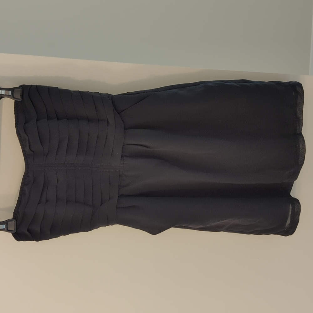 Sparkle & Fade Black strapless dress